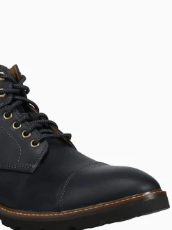 Clearance Florsheim renegade cap toe crazy horse Black