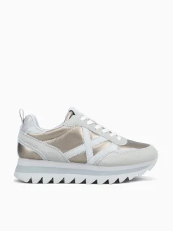 Fashion MUNICH ripple 64 textile leather Bronze