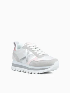 Online MUNICH ripple 62 textile leather Silver