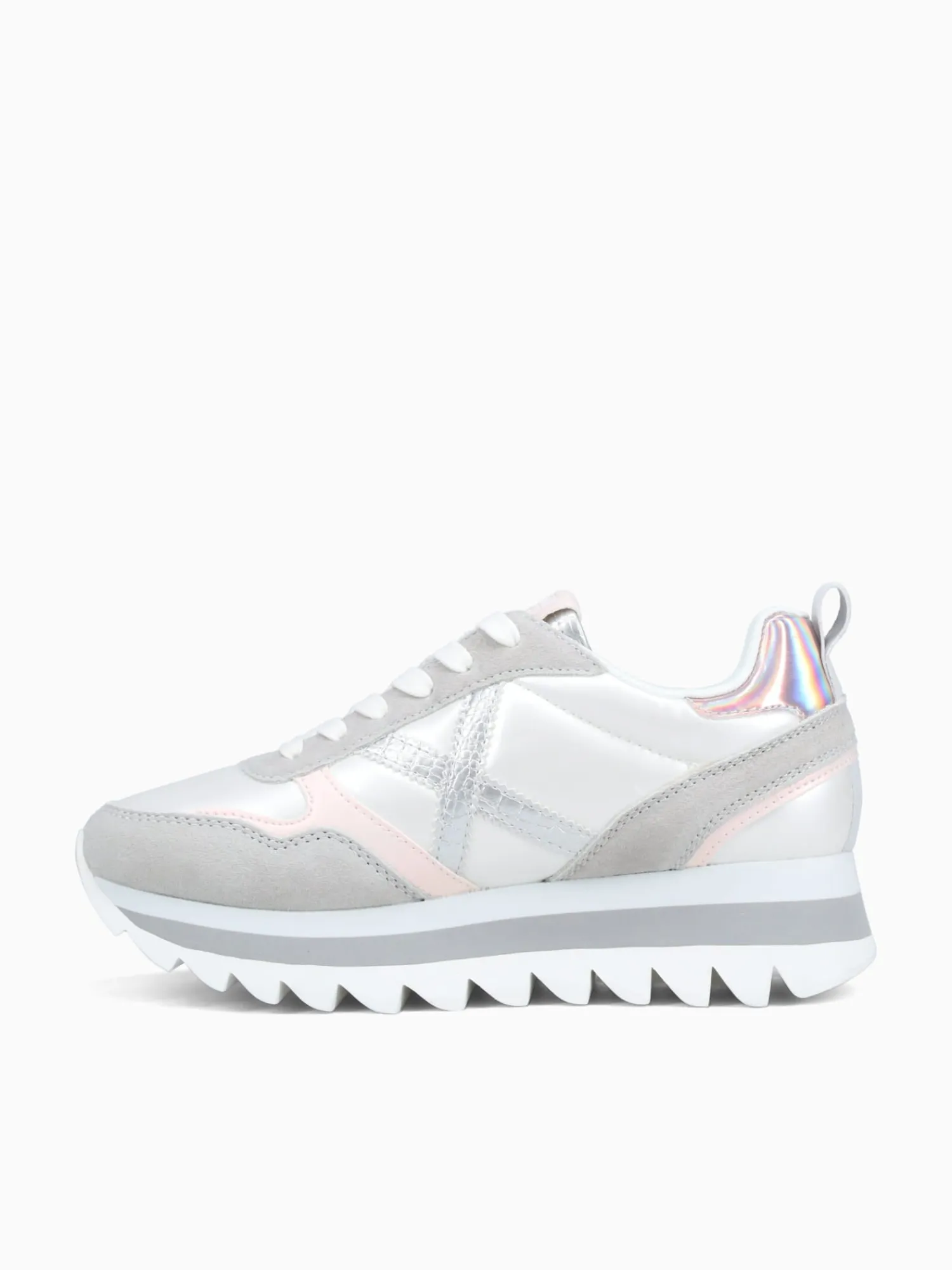 Online MUNICH ripple 62 textile leather Silver