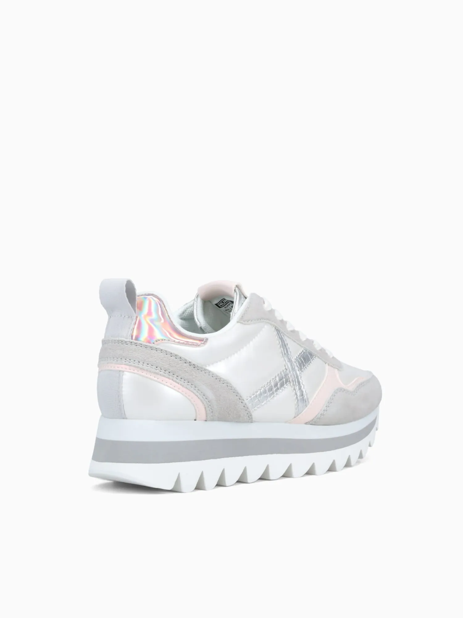 Online MUNICH ripple 62 textile leather Silver