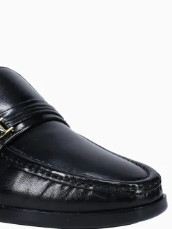 Best Florsheim riva moc slip 1708801 Black