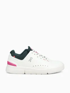 New ON roger advantage ivory pink leather Off White