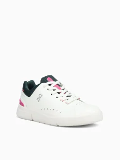 New ON roger advantage ivory pink leather Off White