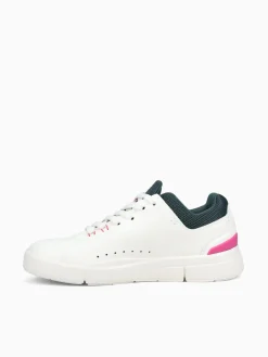 New ON roger advantage ivory pink leather Off White