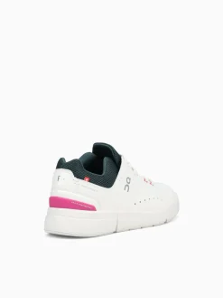 New ON roger advantage ivory pink leather Off White
