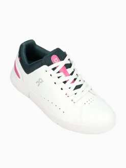 New ON roger advantage ivory pink leather Off White