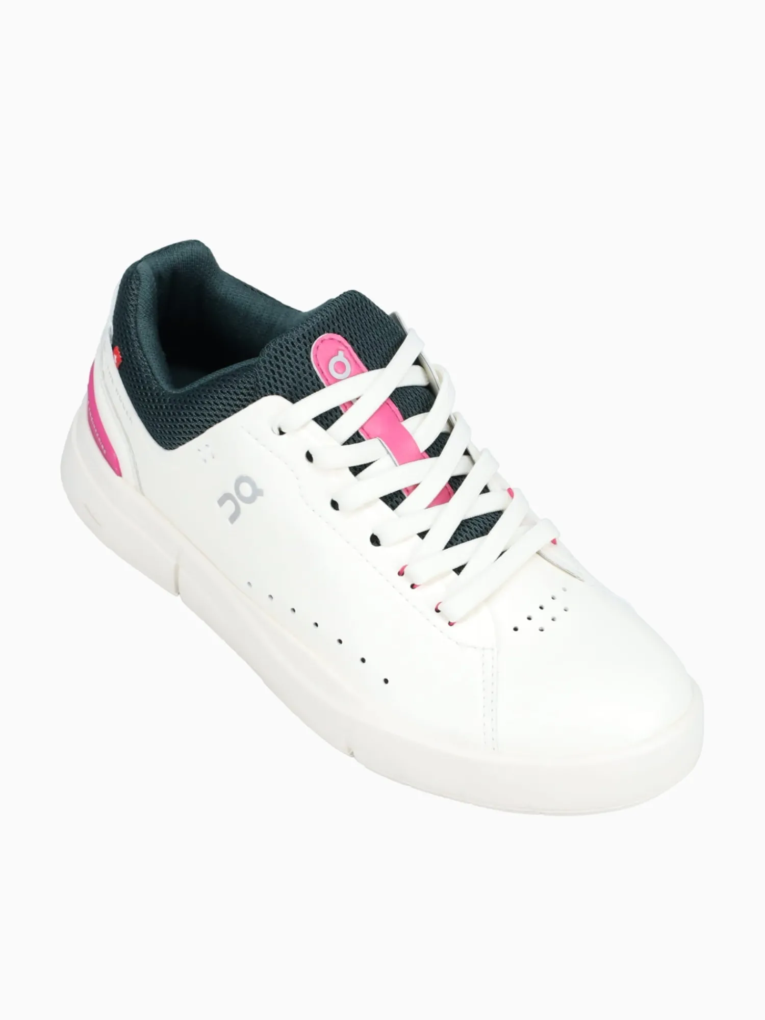 New ON roger advantage ivory pink leather Off White