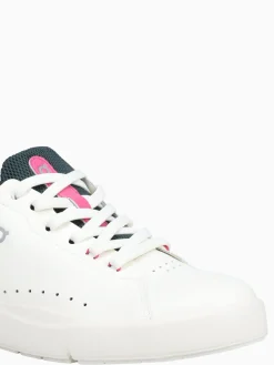 New ON roger advantage ivory pink leather Off White