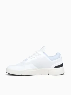 Online ON roger spin heather leather White