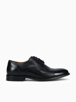 Online Florsheim rucci cap toe smooth Black