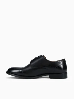 Online Florsheim rucci cap toe smooth Black