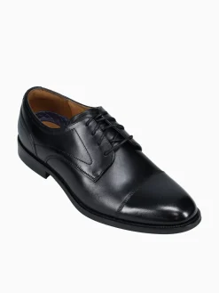 Online Florsheim rucci cap toe smooth Black