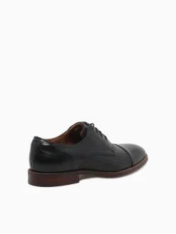 Online Florsheim rucci weave cap toe smooth weave Black