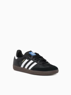 New adidas samba og white leather Black