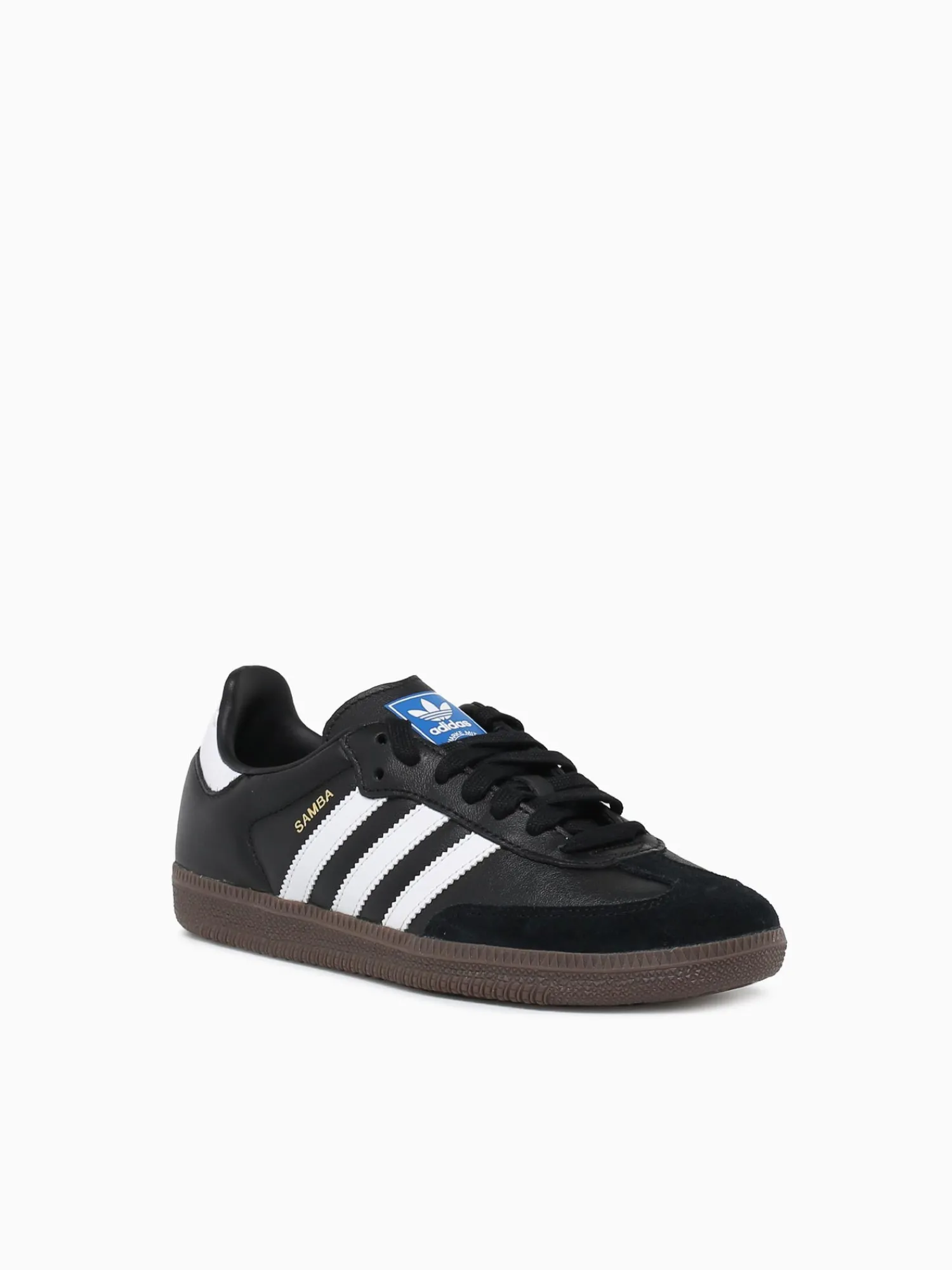 New adidas samba og white leather Black