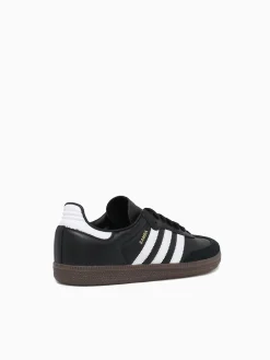 New adidas samba og white leather Black