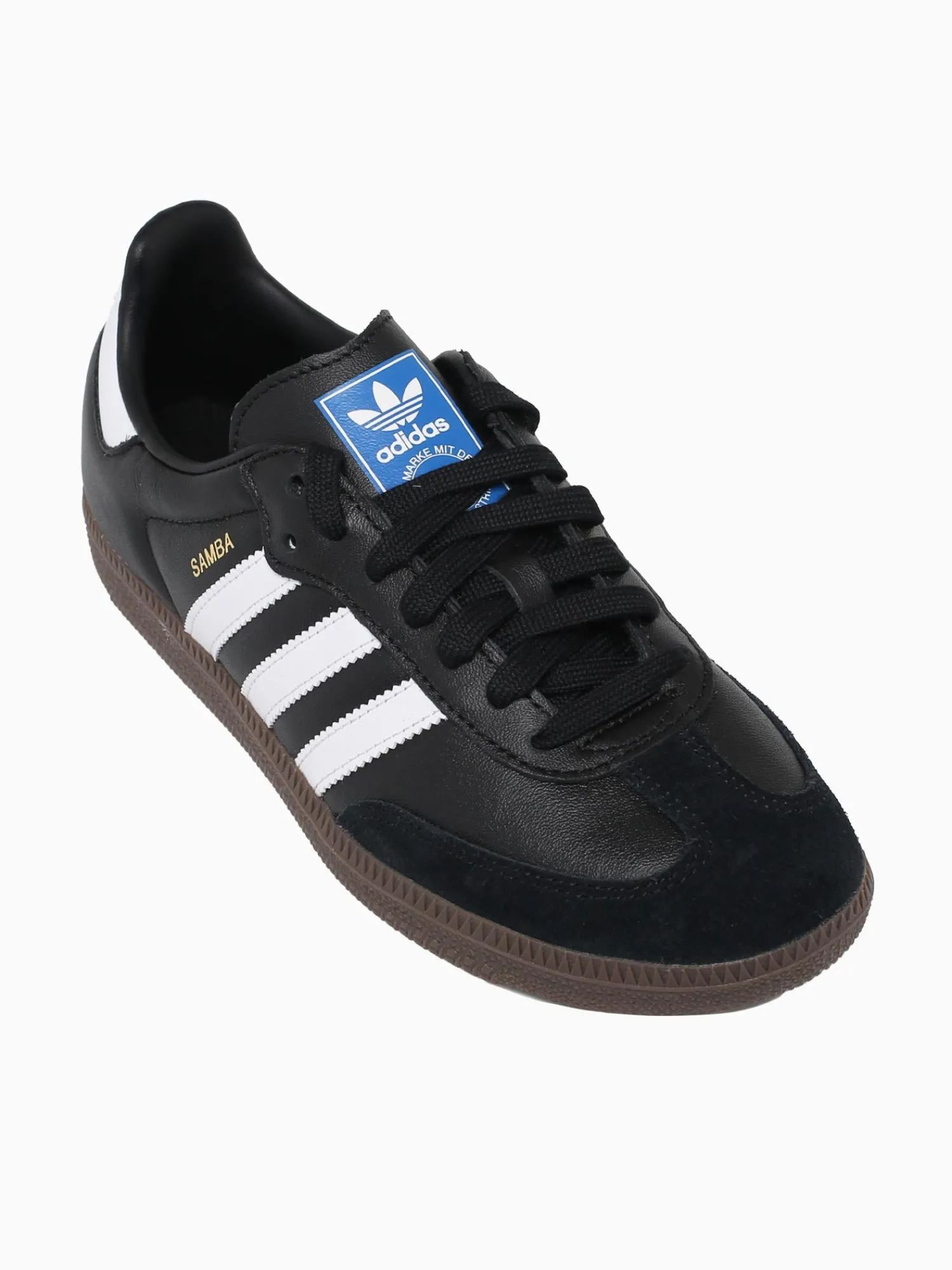 New adidas samba og white leather Black