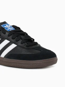 New adidas samba og white leather Black
