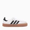 Clearance adidas samba w black leather White