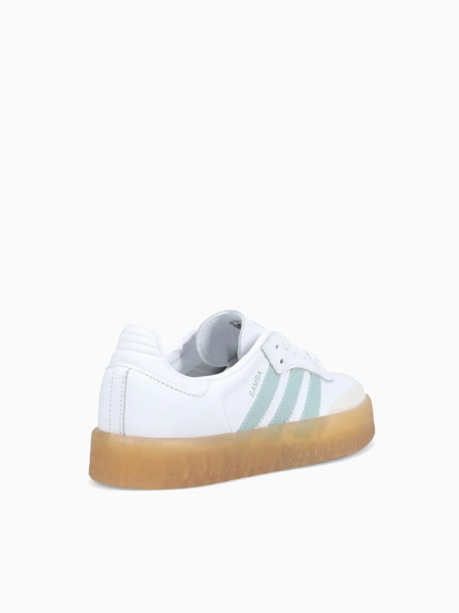 Hot adidas samba w white blue leather White Multi