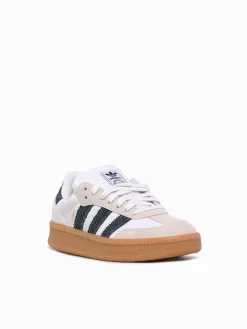 Fashion adidas samba xlg white night indigo leather White Multi