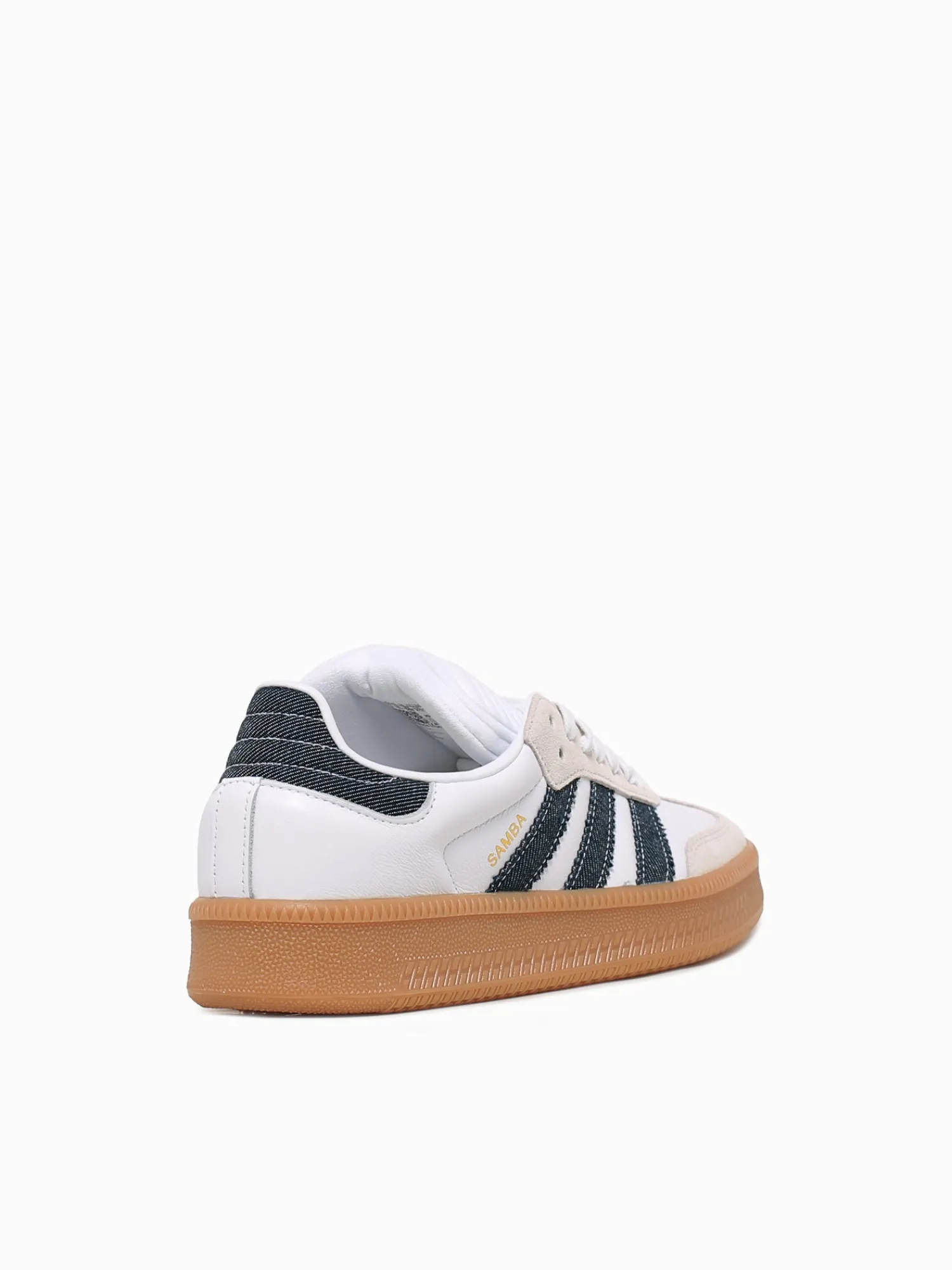Fashion adidas samba xlg white night indigo leather White Multi