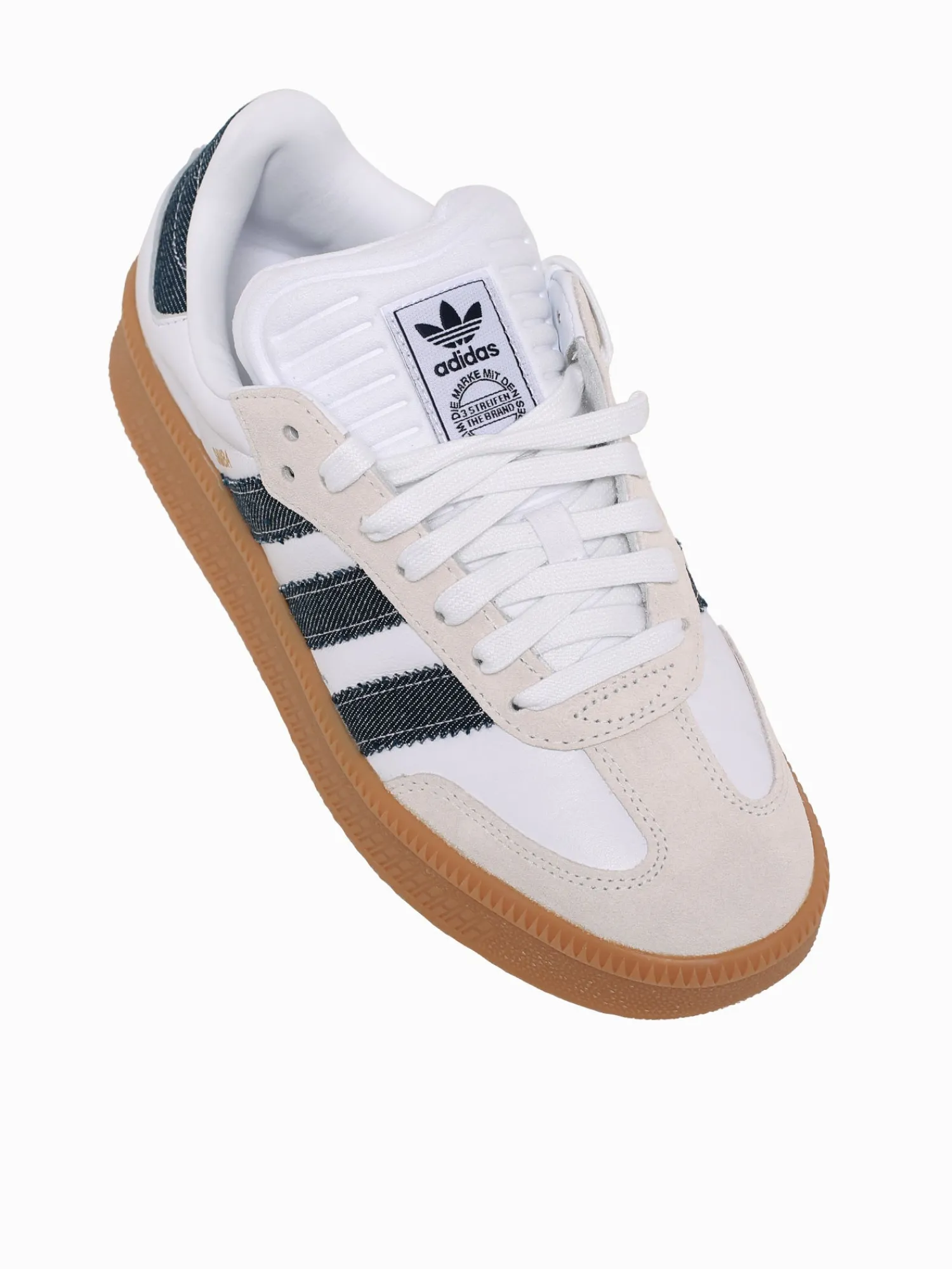 Fashion adidas samba xlg white night indigo leather White Multi