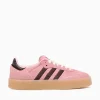 Hot adidas sambae w brown suede Pink