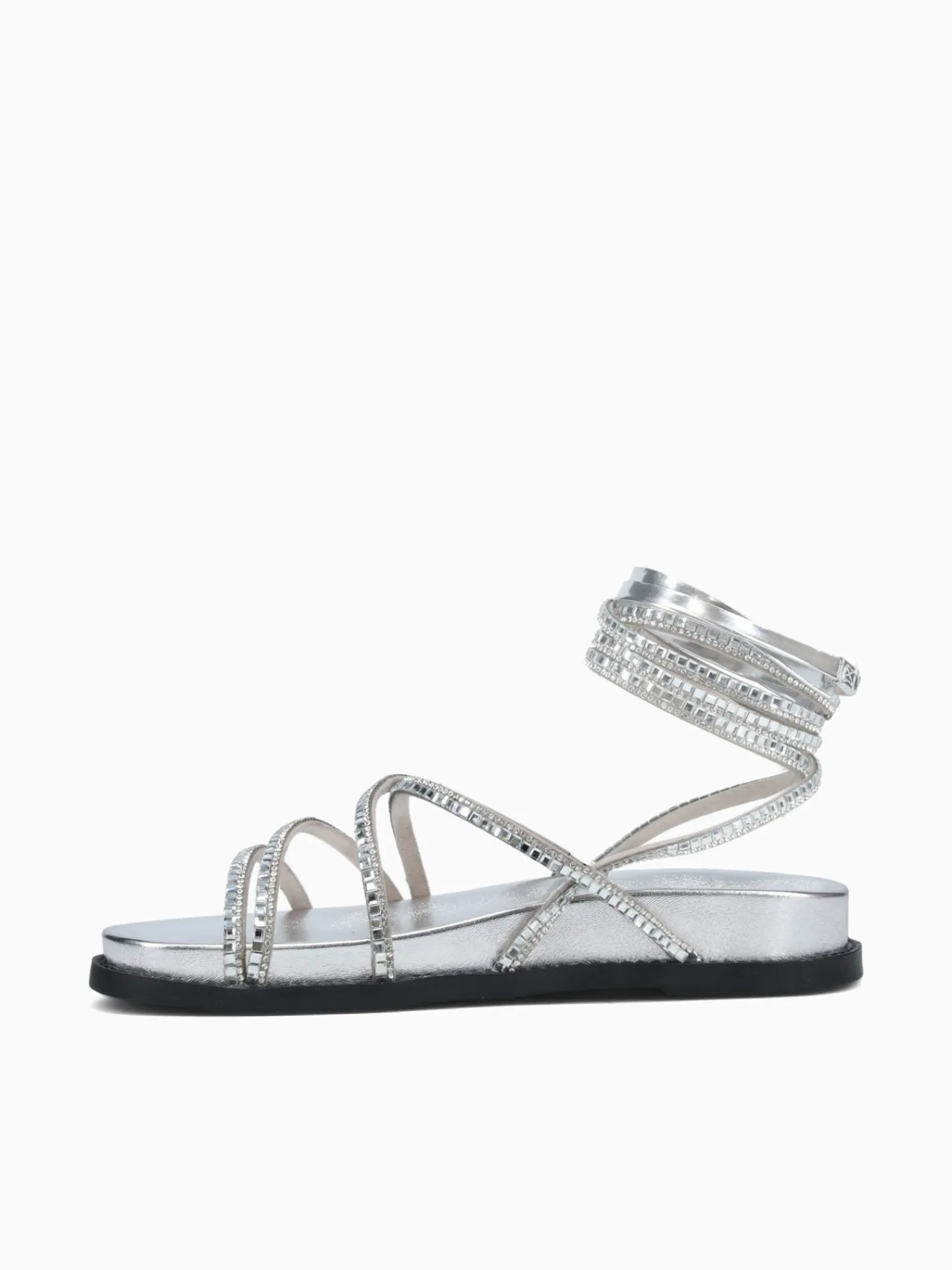 Sale Schutz sasha cristal prata tira paris spechio Silver
