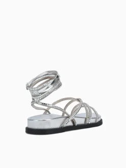 Sale Schutz sasha cristal prata tira paris spechio Silver