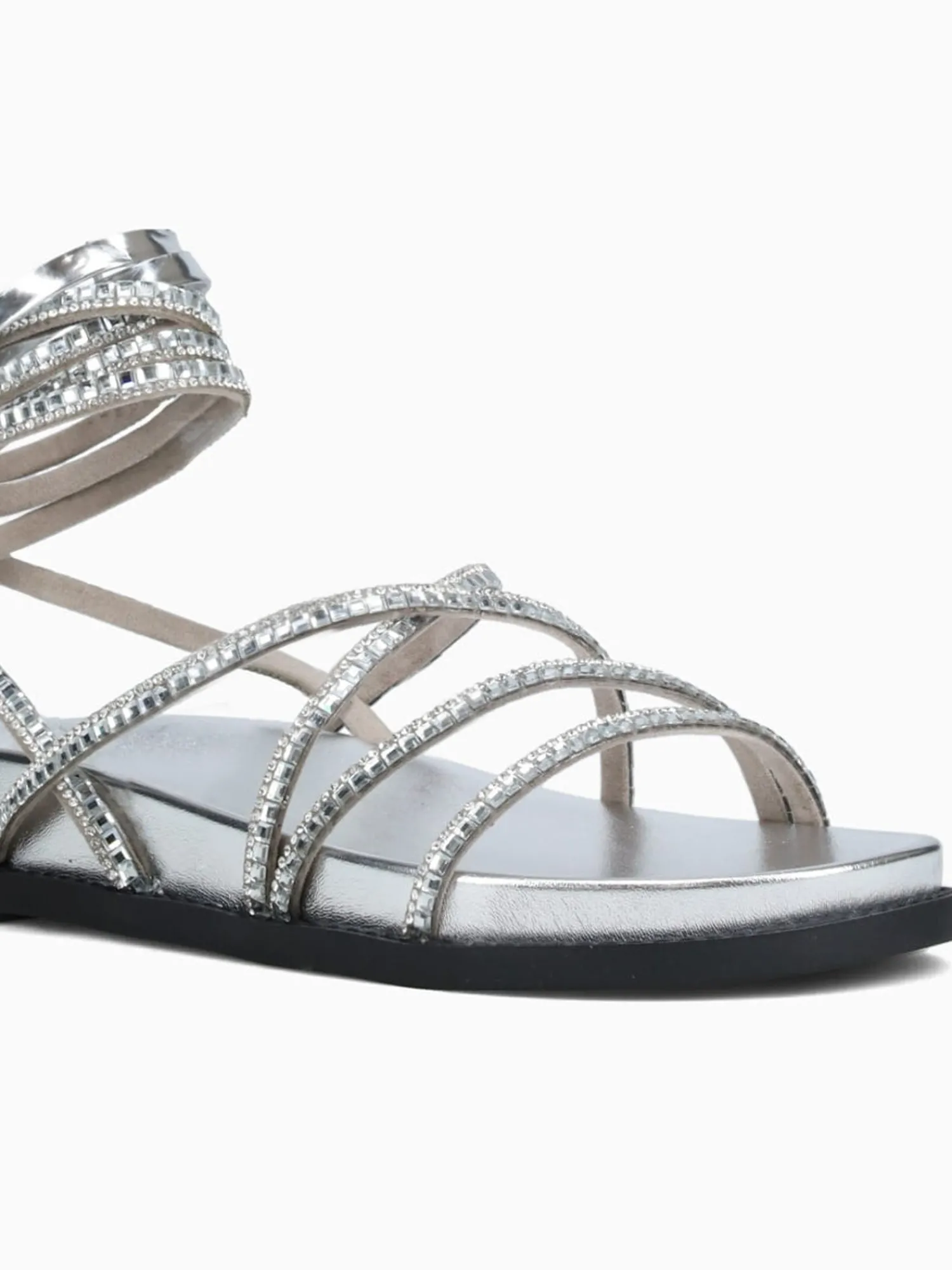 Sale Schutz sasha cristal prata tira paris spechio Silver