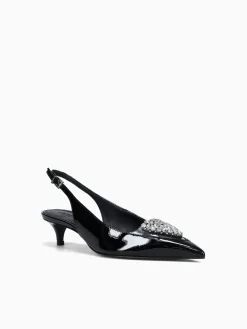 Best Schutz satchel trans verniz soft vinil Black