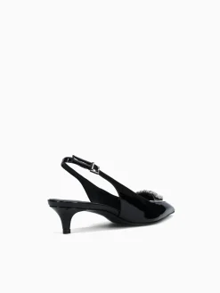 Best Schutz satchel trans verniz soft vinil Black