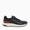 Sale Florsheim satellite perf elastic cognac lea Black
