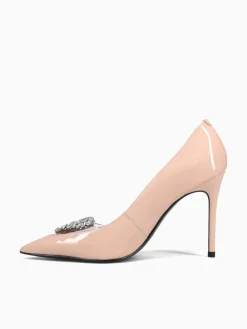 Discount Schutz satin dust pink trans verniz soft vinil Beige