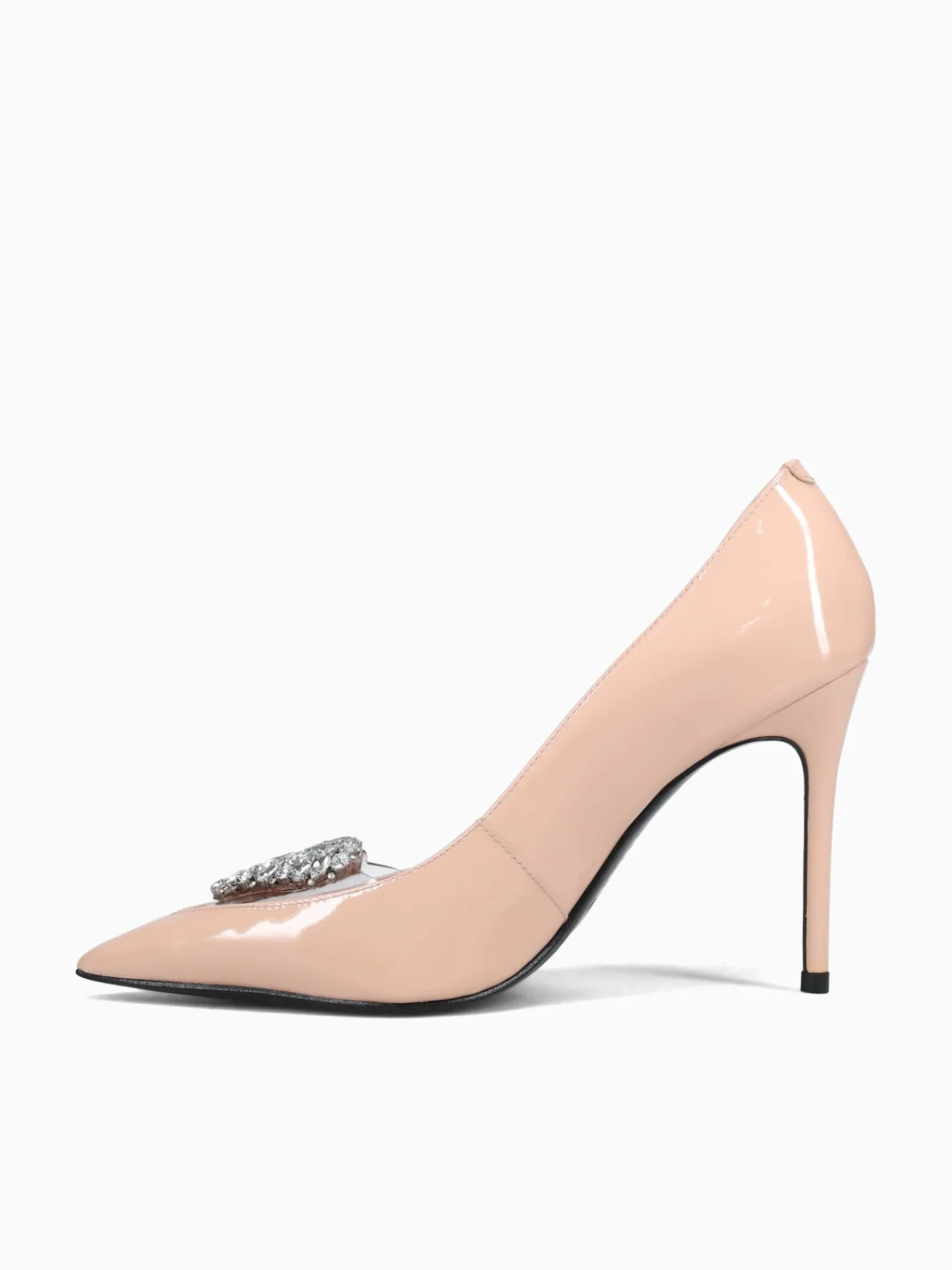 Discount Schutz satin dust pink trans verniz soft vinil Beige