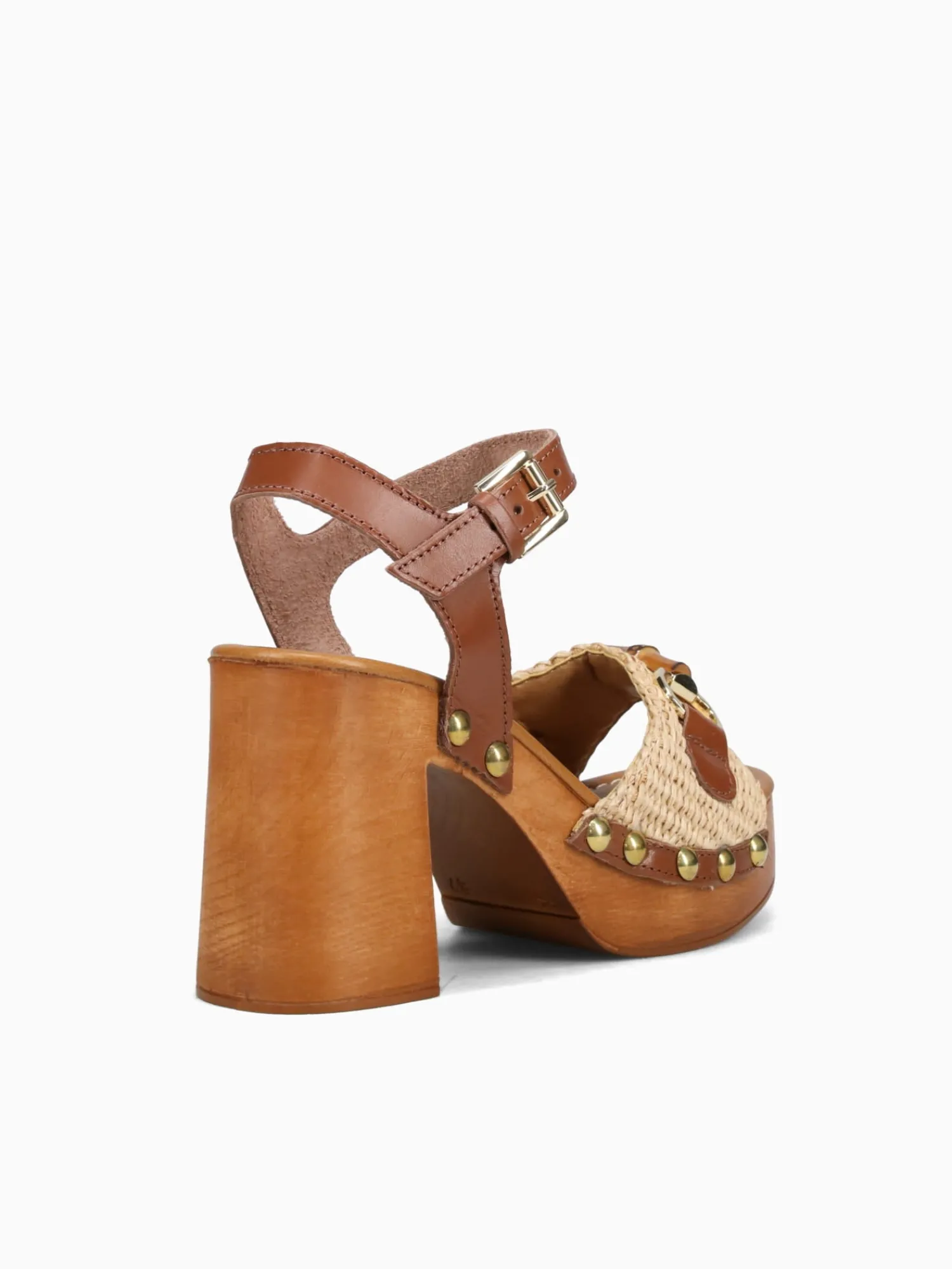Discount SANDRO ROSI sawyer e cuoio rafia vach Natural
