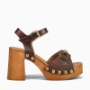 Fashion SANDRO ROSI sawyer t.moro t.moro rafia vach Brown