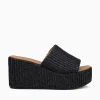 Hot Sandro Rossi saxon nero rafia Black