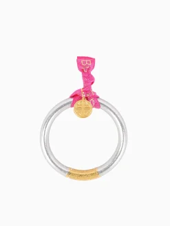 Hot BuDhaGirl tzubbie all weather bangle (awb) - serenity prayer Silver