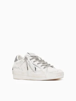 Discount CRIME LONDON sk8 deluxe 20132pp7 10 silver lea White