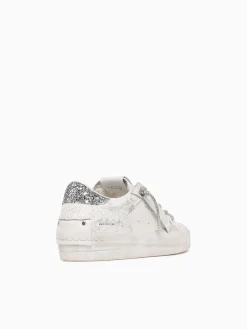 Discount CRIME LONDON sk8 deluxe 20132pp7 10 silver lea White
