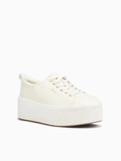 Online Keds skyler offwht champagne leather Off White