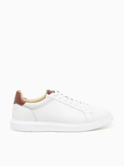 Clearance Florsheim social ltt cognac leather White