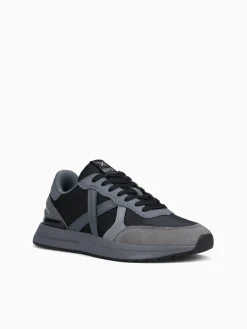 Sale MUNICH soon 62 mesh suede Black