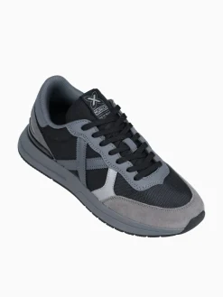 Sale MUNICH soon 62 mesh suede Black