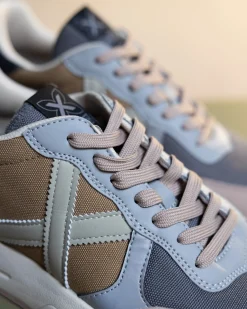 Online MUNICH soon 59 mesh suede Taupe