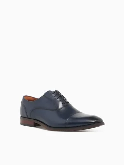 Outlet Florsheim sorrento lux cap toe bal smmoot lea Navy