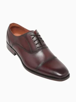 New Florsheim sorrento lux cap toe bal brw smmoot lea Brown